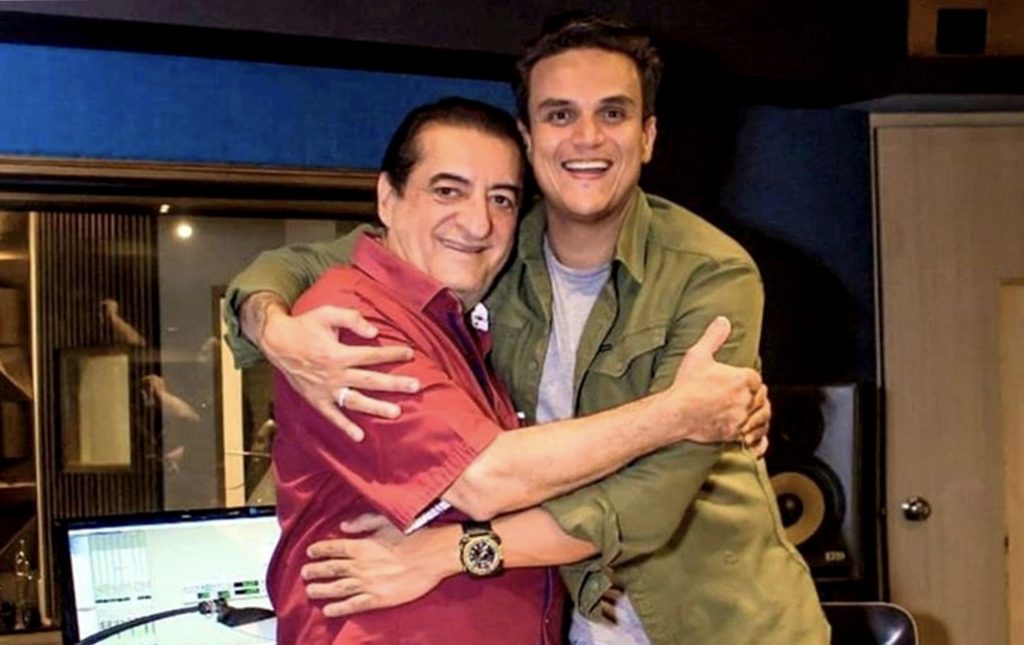 ‘Volví a llorar’, generó emociones a dos grandes del folclor