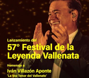 Iván Villazón encabezará en Bogotá, el lanzamiento del 57° Festival de la Leyenda Vallenata