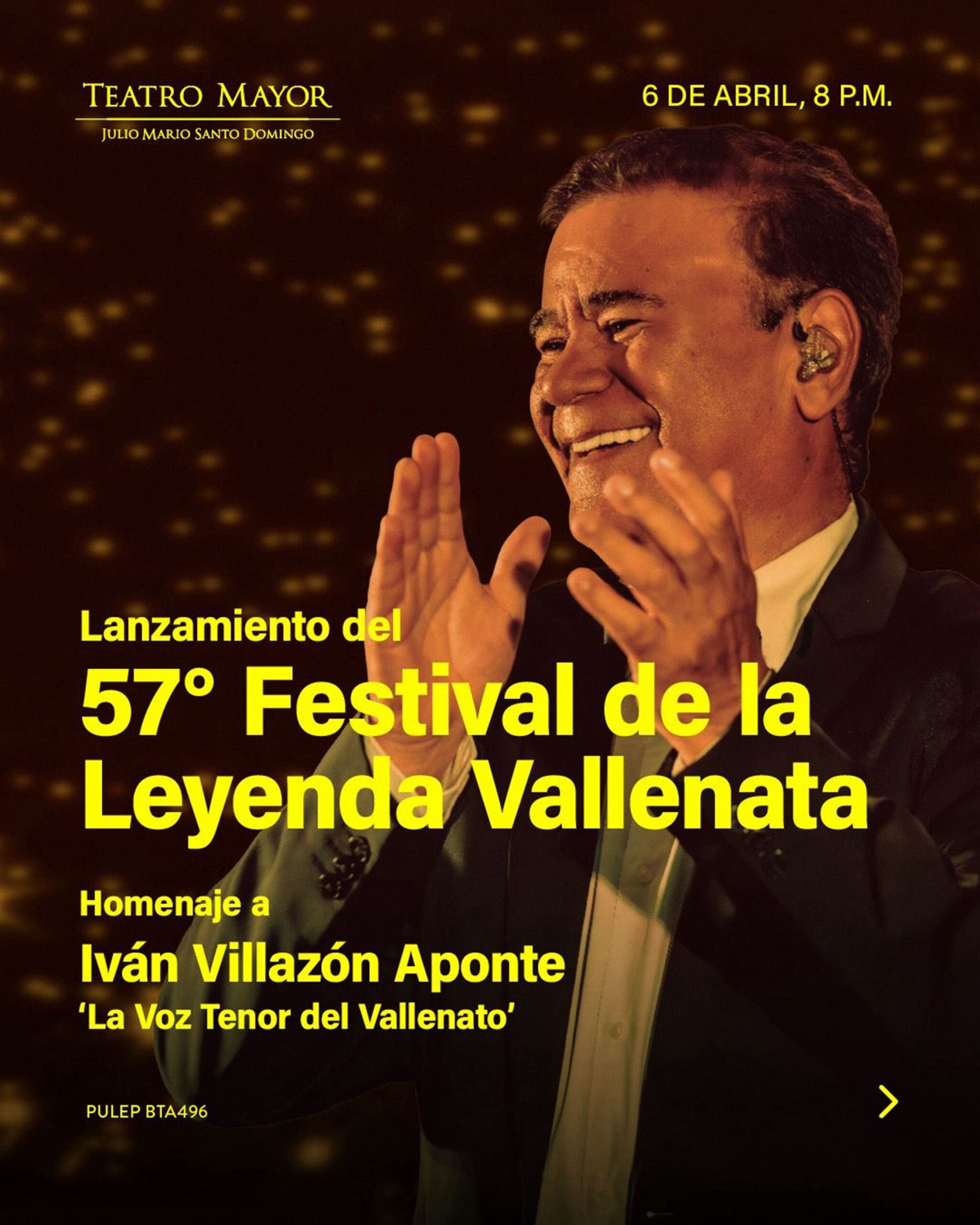 Iván Villazón encabezará en Bogotá, el lanzamiento del 57° Festival de la Leyenda Vallenata