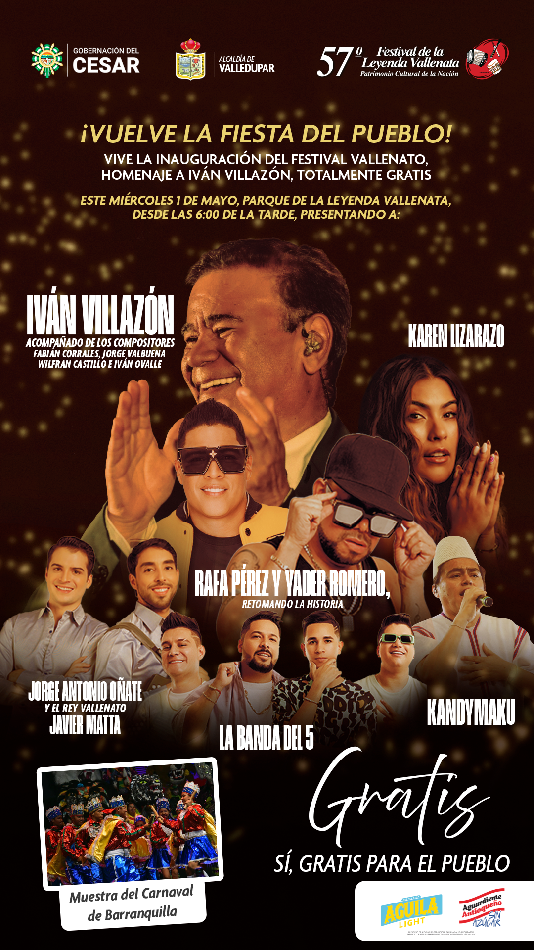 Con la ‘Fiesta del pueblo’ se inaugurará el 57° Festival de la Leyenda en homenaje a Iván Villazón