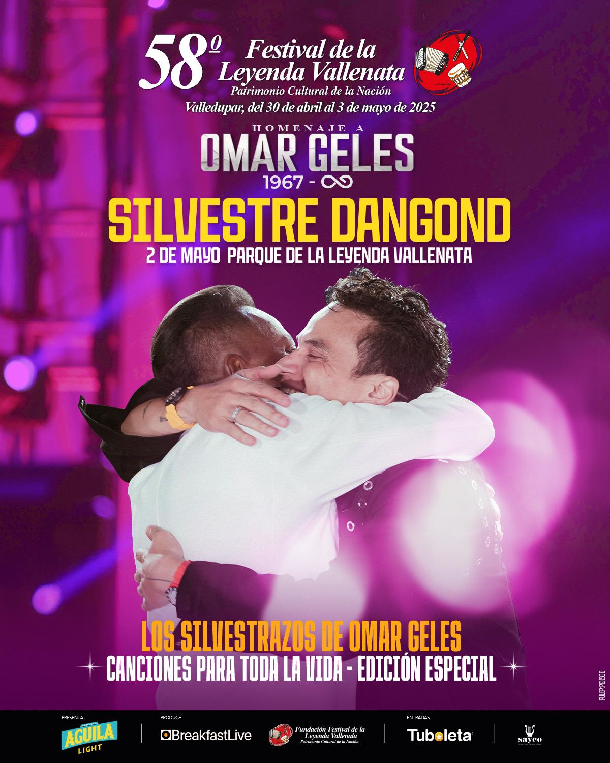 Silvestre Dangond, primer artista para el 58° Festival de la Leyenda Vallenata 2025