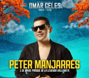 Peter Manjarrés, ícono del vallenato se presentará en el Festival de la Leyenda Vallenata 2025