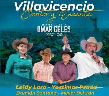 Villavicencio “Canta y encanta”, en homenaje a Omar Geles
