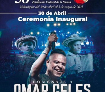 Con una revista musical en homenaje a Omar Geles, se inaugurará el 58° Festival de la Leyenda Vallenata