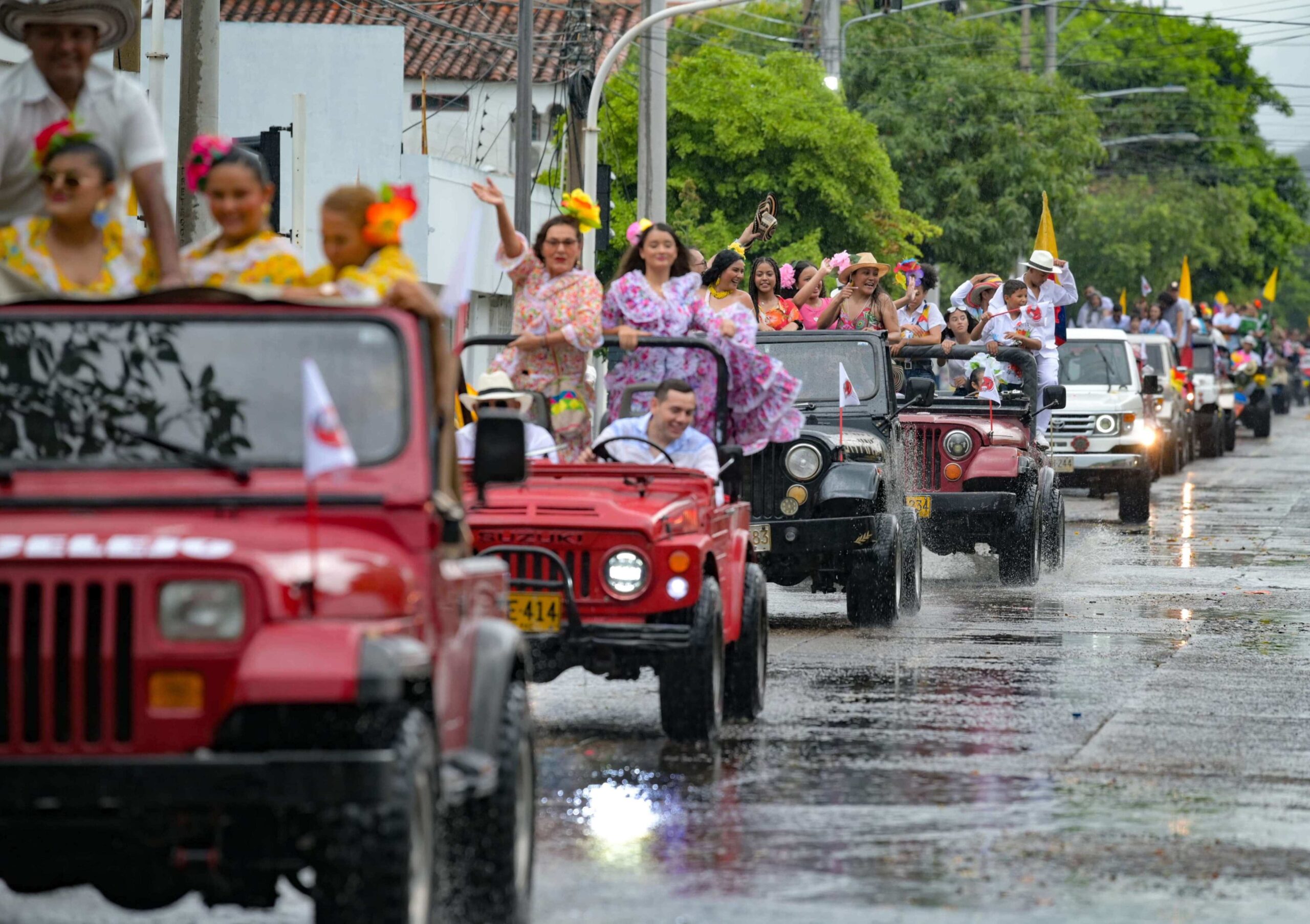 Los Jeeps Willys Parranderos encendieron los motores del 58° Festival de la Leyenda Vallenata