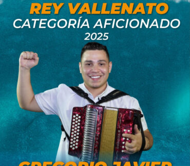 Gregorio Javier Gutiérrez Tocora, es el nuevo Rey Vallenato Aficionado 2025