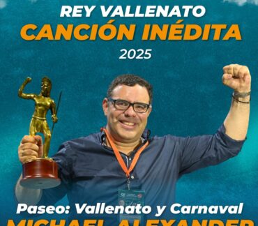 Michael Alexander García Riascos, nuevo Rey de la Canción Vallenata Inédita