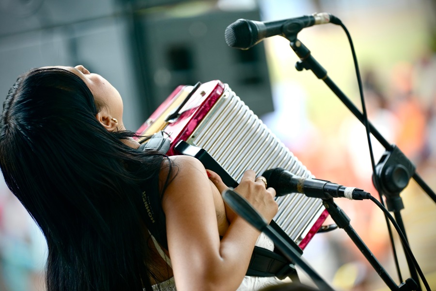 Finalistas de las categorías Reina Mayor y Piquería Mayor