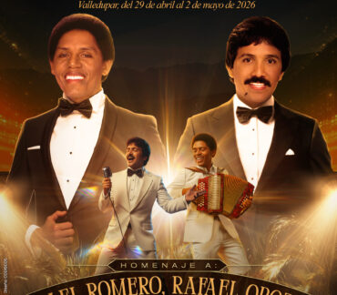 Develado afiche promocional del 59° Festival de la Leyenda Vallenata